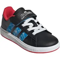Adidas JQ8073_450, Schwarz, Core Black,Bright Blue,Pure Ruby, 13.5K