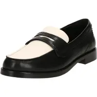 Clarks Damen Straven Edge Loafer Black Combi Leather