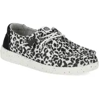 HEY DUDE HEYDUDE Wendy Leopard Schwarz/Grau - Dames Instappers - HD40735-097HEYDUDE