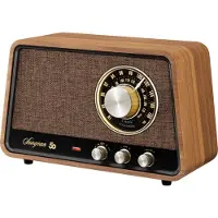 Sangean WR-101 Retro-Radio Vintage Walnut