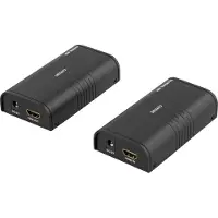 Deltaco HDMI-221, AV-Sender & -Empfänger, 120 m, Schwarz, HDCP
