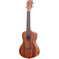 Kala KA-CE Elektroakustische Konzert-Ukulele aus Mahagoni Satin