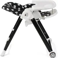 Chic 4 Baby Hochstuhl ARO, dots black