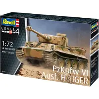 Revell 03262 Modellbausatz PzKpfw VI AUSF. H Tiger, 144 Jahr(e)