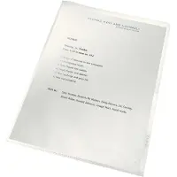 Leitz Recyclebare Pp A4 140 Mikron Aktenmappe 100 Einheiten