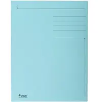 Exacompta 449006E Blauer Ordner