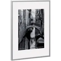 The Photo Album Company Bilderrahmen A4 Aluminium silber