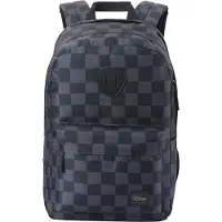 Nitro Freizeitrucksack Rucksack mit Laptopfach Urban Plus Backpack 28L Checker dunkelgrau schwarz