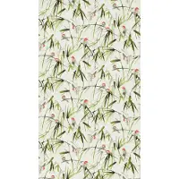 Living Walls Fototapete "Vogeltapete Blätter" gemustert matt neutral glatt Fototapete Floral Tapeten Wohnzimmer Schlafzimmer Küche Design Optik