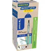 Pilot Kugelschreiber B2P „Bottle 2 Pen“ ECOBALL XB transparent, Schreibfarbe: schwarz, 20 St.