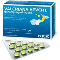HEVERT Valeriana Beruhigungsdragees 100 St Überzogene Tabletten