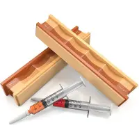 Wicked Edge Leather Abziehstreifen, Set 14 und 10 µm