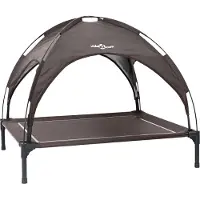 vidaXL Hundebett Braun 104 x 86 x 84,5 cm Stahl