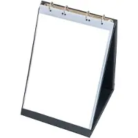 Europel Stab-in Tisch-Flipchart A4 Hochformat schwarz 10 hüllen, RI93170