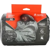 Sol - Biwak und &Uuml;berleben - Escape Bivvy XL Hood Grey - Grau