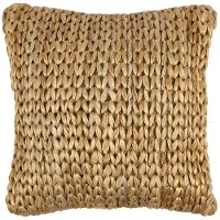 Mars & More Jute-Kissen in Hellbraun - (L)45 x (B)45 cm - onesize