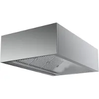 CombiSteel Kastenhaube Induktion mit 5 Filter Beleuchtung 3000x1300x550mm