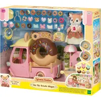 Sylvanian Families - Dip Dip Donuts Wagen - 5808 - - One Size - Spielzeugfiguren