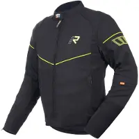 Rukka AirGobi 2.0 Schwarz Gelb Motorrad Textiljacke Größe 60