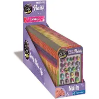Clementoni Crazy Chic Press Go Nails – Tiere
