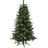 Nordic Winter Juletrae kunstig PE/PVC "VIGA", Klasse A, 170x116 cm m/LED NORDIC WINTER (780-215)