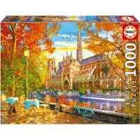 Educa Borras Puzzle 1000 Teile Herbst in Notre Dame