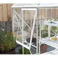 Pergart Vitavia, Seitenfenster "V" für Vitavia Gewächshäuser, aluminium eloxiert, ESG