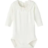 Name it Body l/ä - Noos - NbfTylla - White Alyssum - - 68 - Body L/Ä