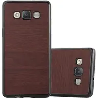 Cadorabo TPU Wooden Cover