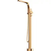 Steinberg Serie 260 Wannenarmatur, freistehend, mit Handbrause, H: 969mm, Ausladung 220mm, 2601162RG