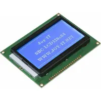 Joy-It LCD-Display Weiß Blau 128 x 64 Pixel (B x H x T) 93 x 70 x 12 mm (LCD128x64SPI)