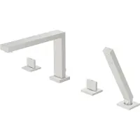 Steinberg Serie 160 Wannenarmatur, 4-Loch, Wannenrandmontage, Ausladung 210mm, 1602402BN