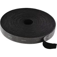 Deltaco CM2005S Kabelbinder Haken & Schlaufen Kabelbinder Schwarz 1 Stück