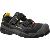 Ejendals Sicherheitssandale JALAS 1518 Antislip + | 1 Paar schwarz, S1 SRC P HRO, Gr. 37
