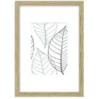 Möbel Kraft Holzbilderrahmen 21x30 cm Iceland , holzfarben , Holzwerkstoff , Maße (cm): B: 23 H: 32 T: 2.8