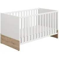 PAIDI Kinderwelten Kinderbett Remo , weiß , Maße (cm): B: 76,6 H: 78,9