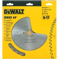 DeWalt Dt4321-qz Kreissägeblatt Für Holz 250x30 Mm