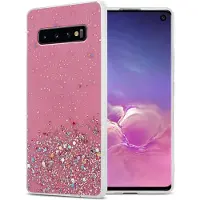 Cadorabo TPU Cover funkelnder Glitter