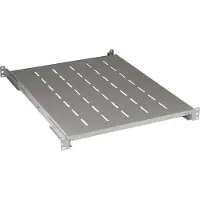 EFB Elektronik 48,30cm (19") 1HE Fachboden fest, ET 350..450 mm,,120 kg, Schranktiefe 600, RAL7035 Hersteller: (691651NFGR.6)
