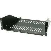 Efbe-Schott 48,30cm (19") 3HE Fachboden, Tiefe 450 mm, Traglast 36 kg, RAL7035 Hersteller: (691650GR.3)