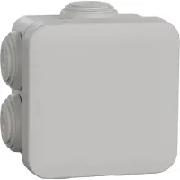 Schneider Electric Mureva BOX, Abzweigdose, 7 Tüllen Ř20, ENN05032