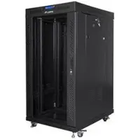 Lanberg 19" 22U 800X800 Schwarz Glas Tür Lcd Rackmount