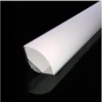 DEVELTRON Alu profil 5, med opal cover - 2,5 m
