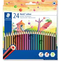 Staedtler Noris Farbstifte Color, 24 Stück