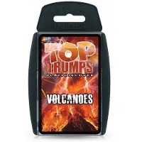 Winning Moves Top Trumps Volcanoes Classics Card Game, learn facts about Mount St Helen, Etna and Stromboli in thi