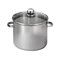 Baumalu Edelstahl-Caterer + Glasdeckel – 26 cm