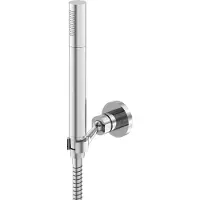 Steinberg Serie 100 Handbrausegarnitur mit Stabhandbrause und Wandhalterung, 1001650