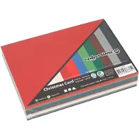 Colortime Karton Kaarten Kerst Kleuren, 120 vellen