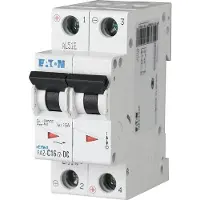 Eaton Power Quality Eaton 279140 Leitungsschutzschalter, 16 A, 2p, Charakteristik: C, DC FAZ-C16/2-DC