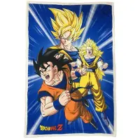 Dragon Ball Sonic The Hedgehog Sherpa Decke, Blau